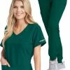 Skechers Women's Vitality V-Neck Solid Scrub Top & Theory Jogger Scrub Pant 1 Skechers Women's Vitality V-Neck Solid Scrub Top & Theory Jogger Scrub Pant -clothings shop 1 bc 31set 650