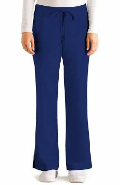 Grey's Anatomy Womens Drawstring Cargo Scrub Pant
