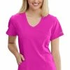 Skechers Women's Reliance Mock Wrap Solid Scrub Top 2 Skechers Women's Reliance Mock Wrap Solid Scrub Top -clothings shop 1 bc sk102 650