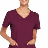 Cherokee Workwear Women's V-Neck Solid Scrub Top