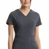 Cherokee Women's V-Neck Solid Scrub Top 1 Cherokee Women's V-Neck Solid Scrub Top -clothings shop 1 ck ck623a 650