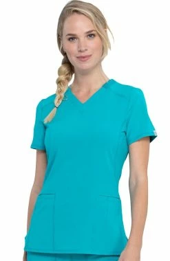 Cherokee Women's V-Neck Solid Scrub Top