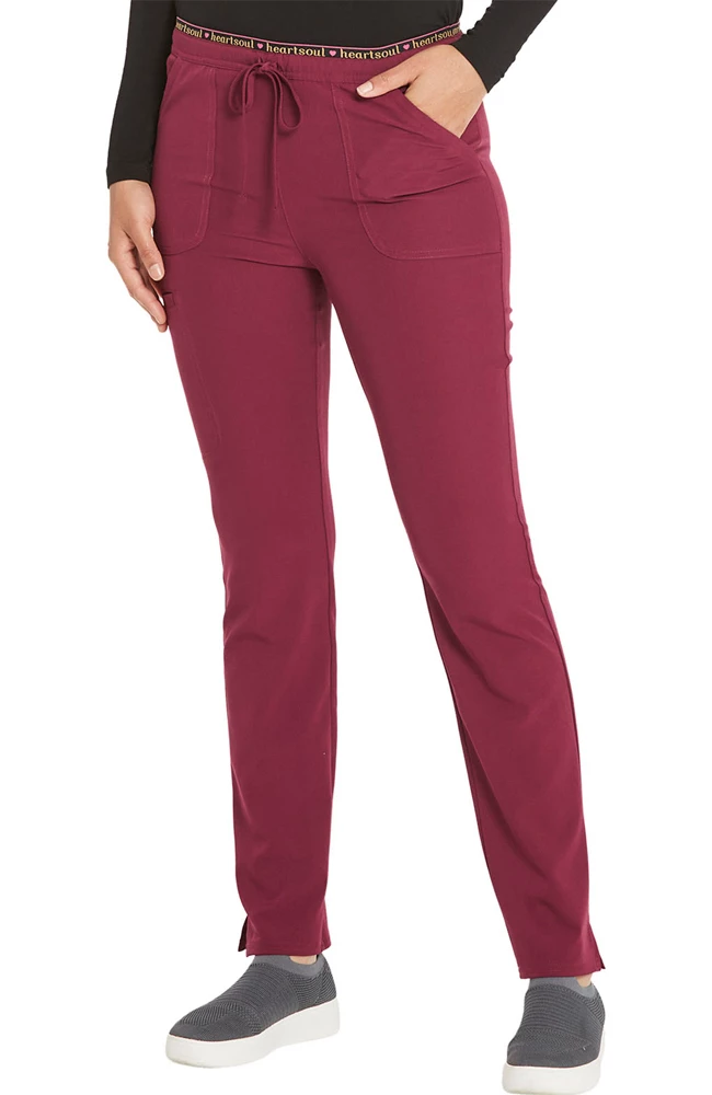 Heartsoul Women's Logo Waistband Scrub Pant 3 Heartsoul Women's Logo Waistband Scrub Pant