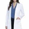Cherokee Workwear Women's 36" Notch Lapel Lab Coat -clothings shop 1 ck ww420abwht 650