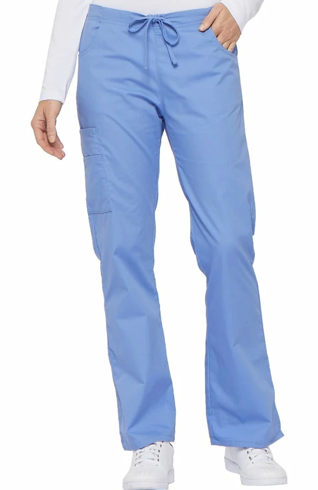 Dickies Women's Mid Rise Drawstring Cargo Pant 3 Dickies Women's Mid Rise Drawstring Cargo Pant