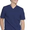 Dickies Men's Knitted Panel Solid Scrub Top 1 Dickies Men's Knitted Panel Solid Scrub Top -clothings shop 1 di dk845 650