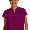 Healing Hands Women's Journey Mandarin Collar Scrub Top 1 Healing Hands Women's Journey Mandarin Collar Scrub Top -clothings shop 1 hh 2152 650