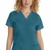 Healing Hands Women's Jasmine V-Neck Stretch Solid Scrub Top 1 Healing Hands Women's Jasmine V-Neck Stretch Solid Scrub Top -clothings shop 1 hh 2278 650