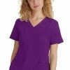 Healing Hands Women's Jill Solid Scrub Top -clothings shop 1 hh 2320 650