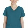 Healing Hands Women's Mariah Rib Trim Scrub Top 2 Healing Hands Women's Mariah Rib Trim Scrub Top -clothings shop 1 hh 2530 650