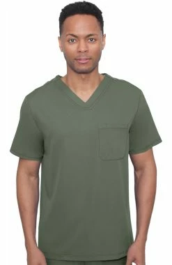 clothings shop 15 Healing Hands Men's Mason Solid Scrub Top