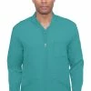Healing Hands Men's Michael Zip Front Solid Scrub Jacket 1 Healing Hands Men's Michael Zip Front Solid Scrub Jacket -clothings shop 1 hh 5590 650