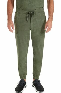 Healing Hands Men's Drew Jogger Camo Scrub Pant