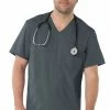 Koi Men's Force V-Neck Solid Scrub Top 1 Koi Men's Force V-Neck Solid Scrub Top -clothings shop 1 ko 667 650