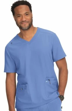 clothings shop 19 Koi Men's Free To Be Scrub Top