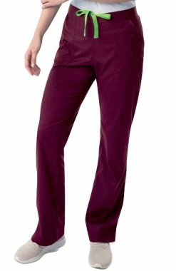 Landau Women's Modern Flat Front Cargo Scrub Pant