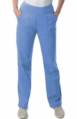 Landau Women's Modern Yoga Waistband Cargo Scrub Pant
