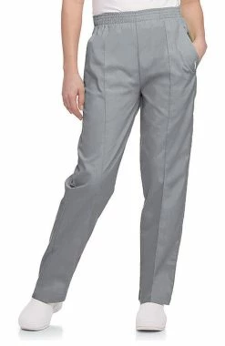 Landau Women's Classic Fit Elastic Waist Scrub Pants