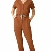WonderWink Women's Zip Front Scrub Jumpsuit
