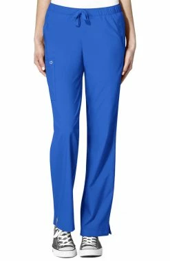 WonderWink Women's Flat Front Drawstring Scrub Pant