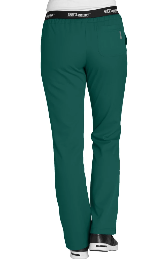 Grey's Anatomy Women's Logo Elastic Drawstring Waist Scrub Pant 4 Grey's Anatomy Women's Logo Elastic Drawstring Waist Scrub Pant - Image 2