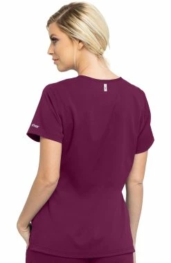 Grey's Anatomy Women's Bree Tuck-In Solid Scrub Top -clothings shop 2 bc gvs028 650