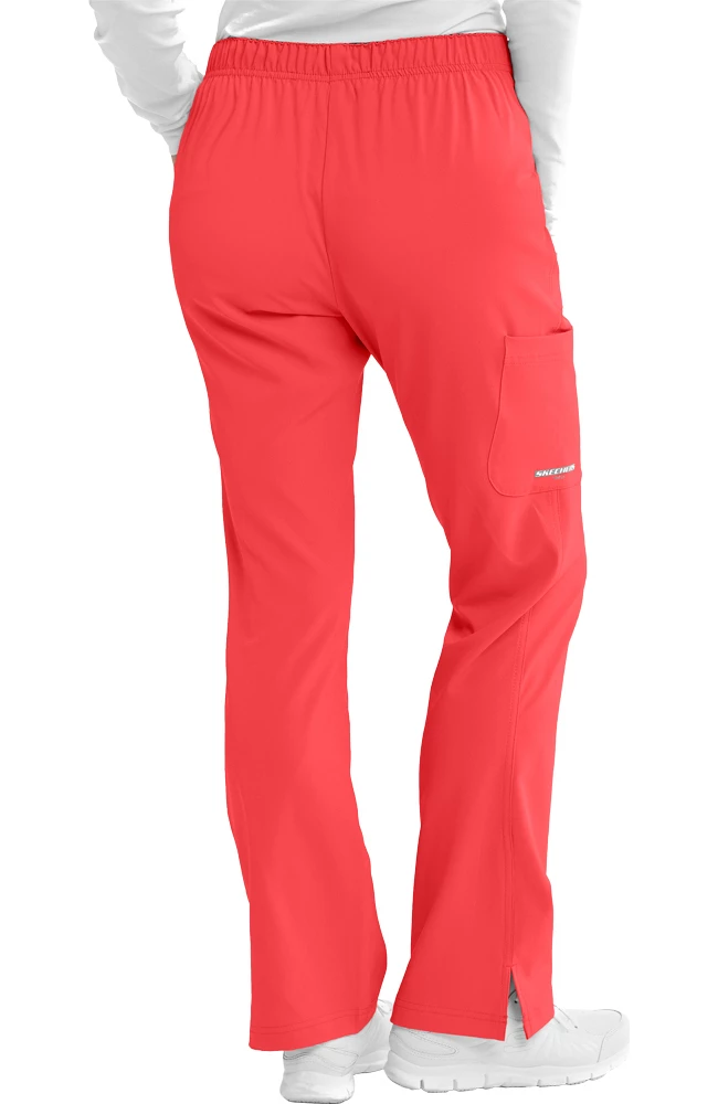 Skechers Women's Reliance Drawstring Cargo Scrub Pant 4 Skechers Women's Reliance Drawstring Cargo Scrub Pant - Image 2