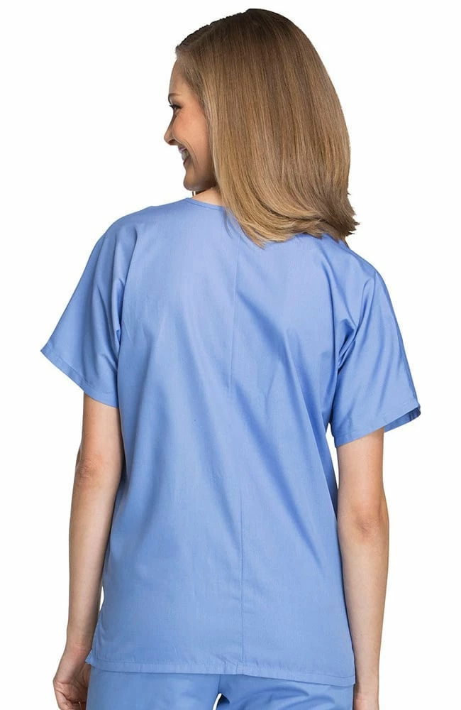Cherokee Workwear Women's V-Neck Solid Scrub Top & Elastic Waistband Cargo Scrub 4 Cherokee Workwear Women's V-Neck Solid Scrub Top & Elastic Waistband Cargo Scrub - Image 2