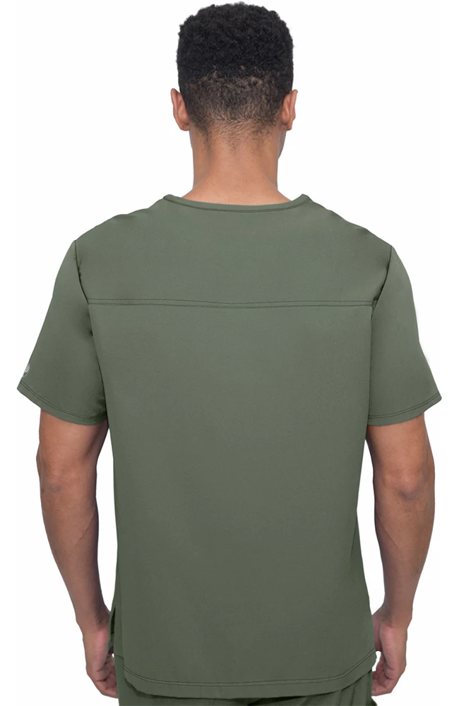 Healing Hands Men's Mason Solid Scrub Top 4 Healing Hands Men's Mason Solid Scrub Top - Image 2