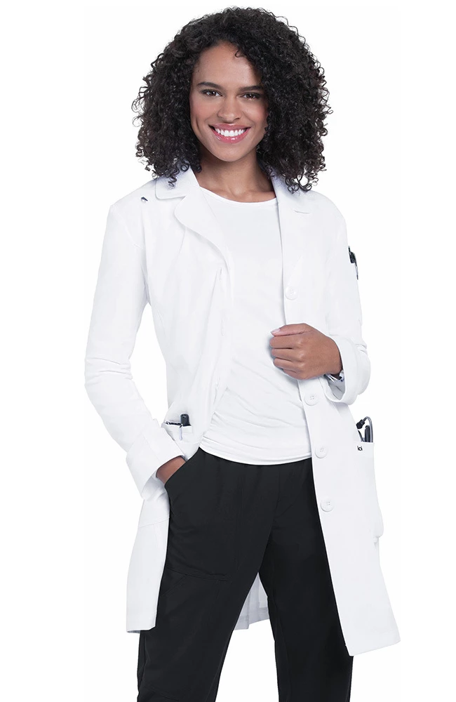 Koi Women's Button Down Everyday Lab Coat 4 Koi Women's Button Down Everyday Lab Coat - Image 2