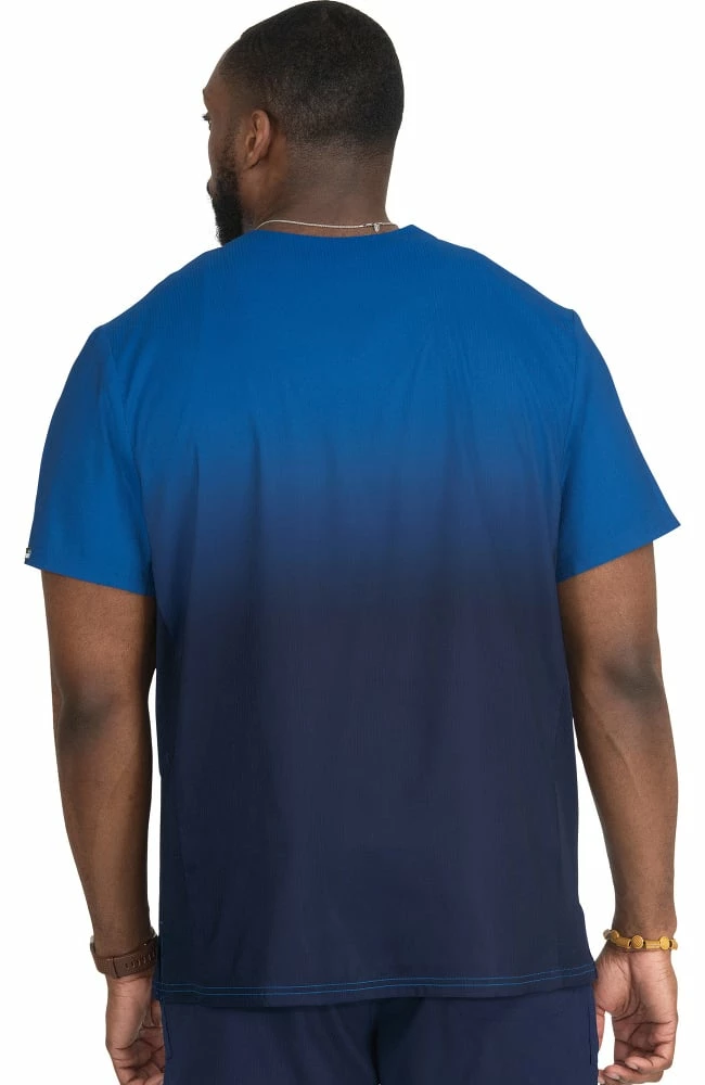 Koi Men's Soul Ombre Scrub Top 4 Koi Men's Soul Ombre Scrub Top - Image 2