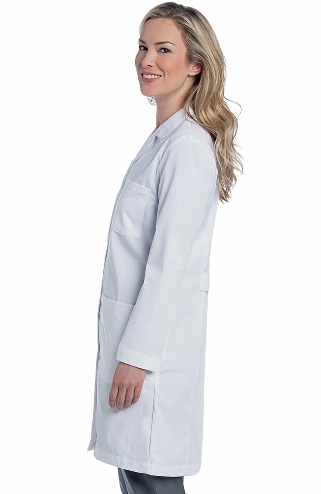 Landau Women's Stretch Twill 38" Lab Coat 4 Landau Women's Stretch Twill 38" Lab Coat - Image 2