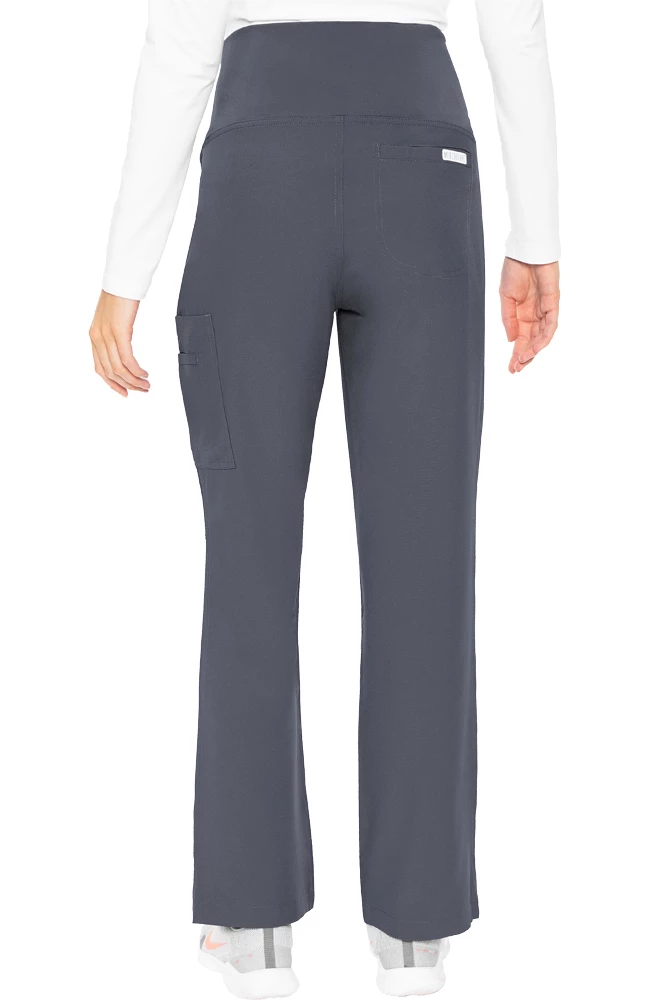 Med Couture Women's Maternity 4 Way Stretch Cargo Scrub Pant 4 Med Couture Women's Maternity 4 Way Stretch Cargo Scrub Pant - Image 2