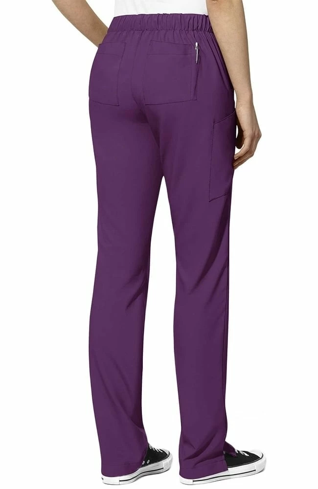 WonderWink Women's Elastic Waistband Cargo Scrub Pant 4 WonderWink Women's Elastic Waistband Cargo Scrub Pant - Image 2