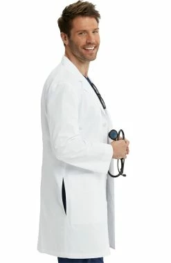Grey's Anatomy Men's 37" Liam Consultation Lab Coat -clothings shop 3 bc grsc009 650