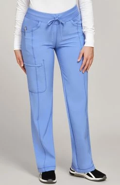 Cherokee Women's Mock Wrap Scrub Top & Straight Leg Scrub Pant Set -clothings shop 3 ck 15seta 650