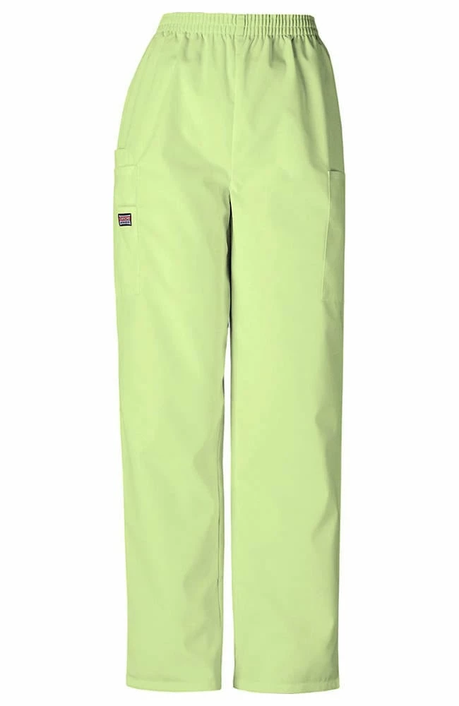 Cherokee Workwear Women's V-Neck Solid Scrub Top & Elastic Waistband Cargo Scrub 5 Cherokee Workwear Women's V-Neck Solid Scrub Top & Elastic Waistband Cargo Scrub - Image 3