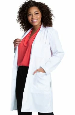 Cherokee Women's 37" Modern Lab Coat -clothings shop 3 ck ck421 650