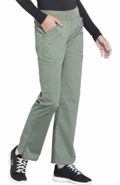Cherokee Workwear Women's Elastic Waistband Pull On Cargo Scrub Pant -clothings shop 3 ck ww170 650