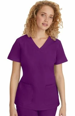 Healing Hands Women's Jill Solid Scrub Top -clothings shop 3 hh 2320 650