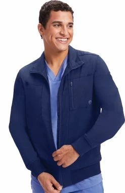 Healing Hands Men's Jonathan Bomber Solid Scrub Jacket 8 Healing Hands Men's Jonathan Bomber Solid Scrub Jacket -clothings shop 3 hh 5530 650