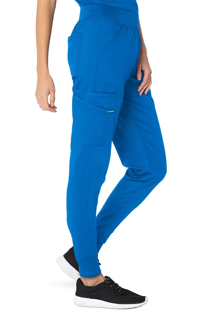 Landau Women's Elastic Waistband 7 Pocket Jogger 5 Landau Women's Elastic Waistband 7 Pocket Jogger - Image 3
