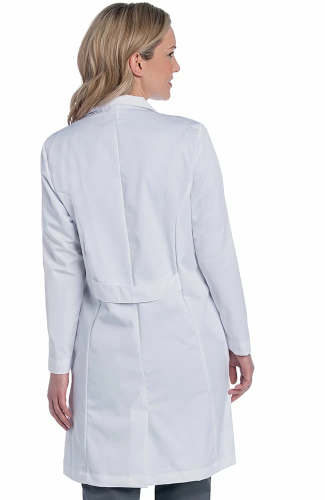 Landau Women's Stretch Twill 38" Lab Coat 5 Landau Women's Stretch Twill 38" Lab Coat - Image 3