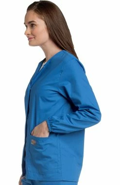 Landau Women's Warm Up Solid Scrub Jacket 10 Landau Women's Warm Up Solid Scrub Jacket -clothings shop 3 ln 75221 650