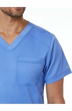 Maevn Uniforms Men's Basic V-Neck Solid Scrub Top -clothings shop 3 mv 5501 650