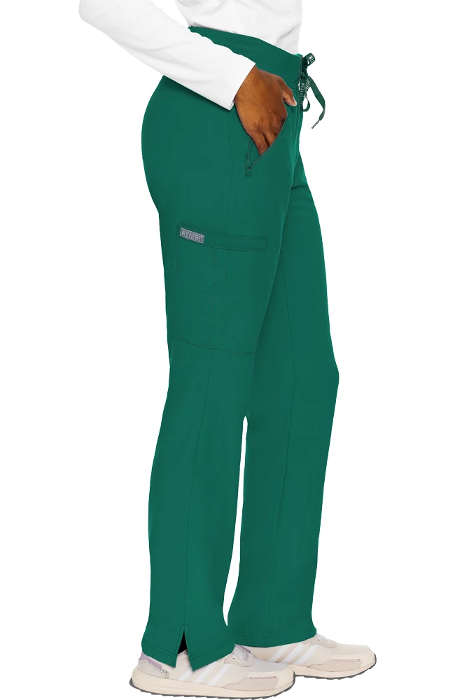 Med Couture Women's Zipper Pocket Cargo Scrub Pant 5 Med Couture Women's Zipper Pocket Cargo Scrub Pant - Image 3