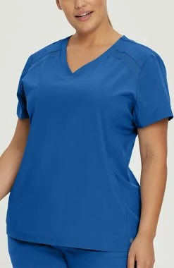 White Cross Women's V-Neck Solid Scrub Top -clothings shop 3 wc 746 650