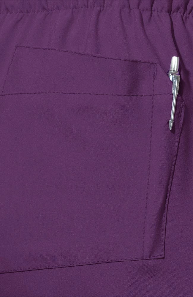 WonderWink Women's Elastic Waistband Cargo Scrub Pant 5 WonderWink Women's Elastic Waistband Cargo Scrub Pant - Image 3