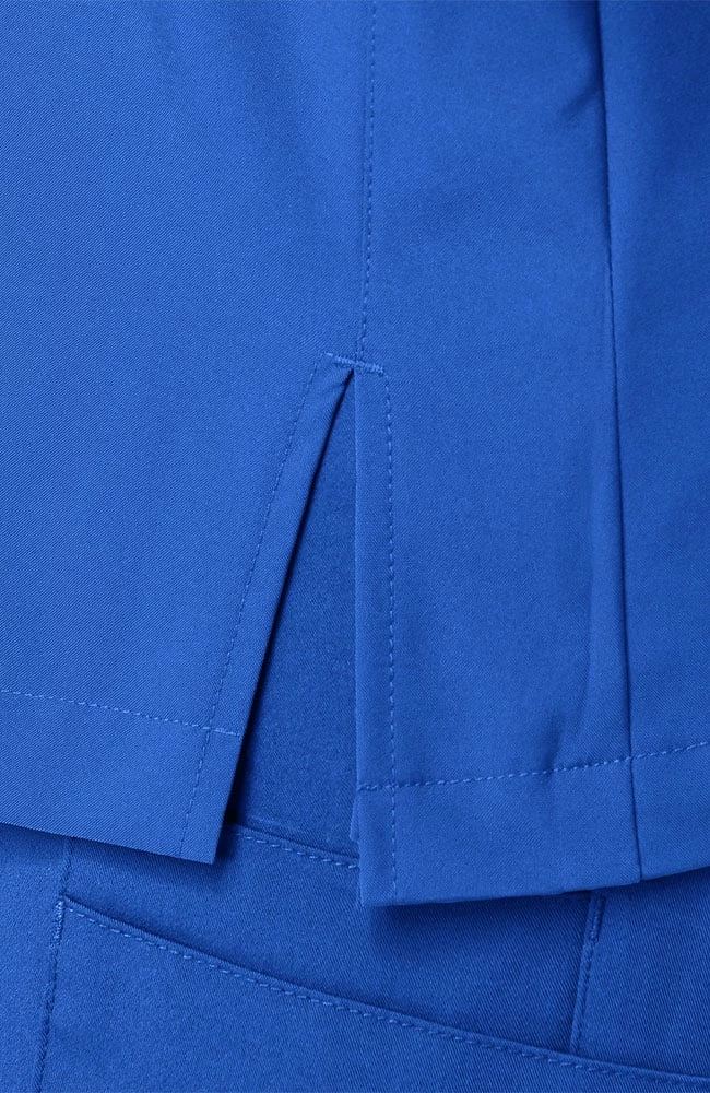 WonderWink Men's Zip Front Solid Scrub Jacket 5 WonderWink Men's Zip Front Solid Scrub Jacket - Image 3