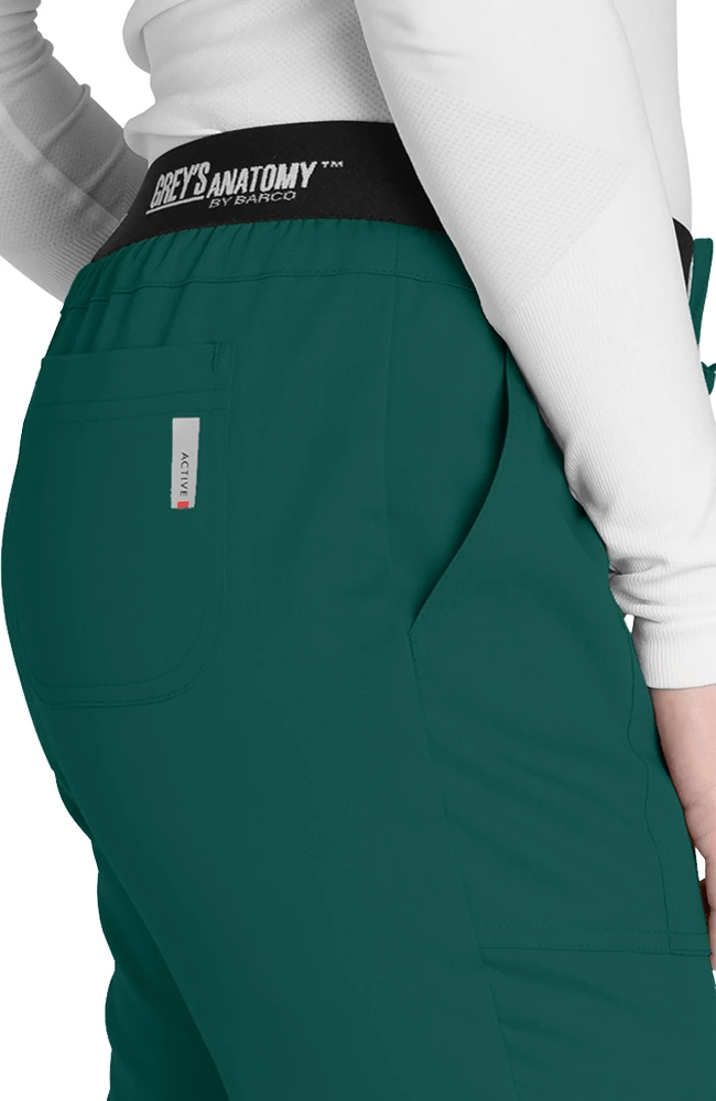 Grey's Anatomy Women's Logo Elastic Drawstring Waist Scrub Pant 6 Grey's Anatomy Women's Logo Elastic Drawstring Waist Scrub Pant - Image 4